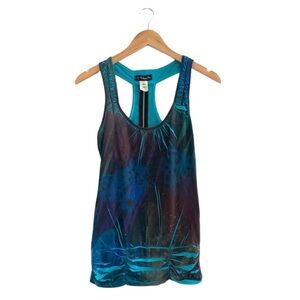 Volume One | Y2K tank top racer back top blouse size small